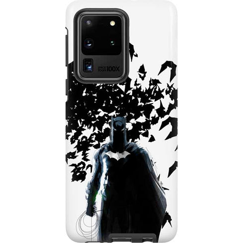 DC Comics Batman Holding batarang Art Galaxy S20 Ultra 5G Pro Case