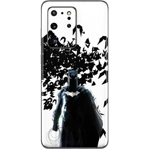 DC Comics Batman Holding batarang Art Galaxy S20 Ultra 5G Skin