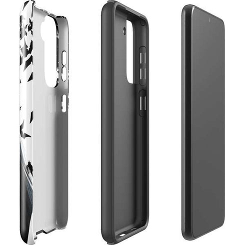 DC Comics Batman Holding batarang Art Galaxy S21 FE Pro Case