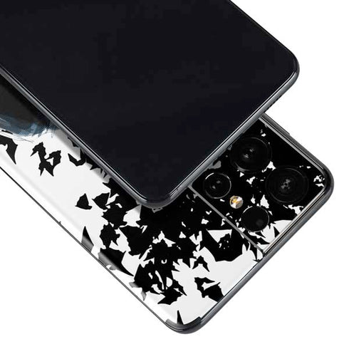 DC Comics Batman Holding batarang Art Galaxy S21 Ultra 5G Skin