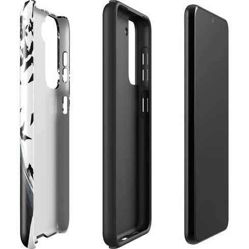 DC Comics Batman Holding batarang Art Galaxy S22 Plus Pro Case