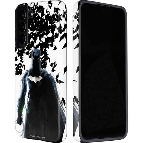 DC Comics Batman Holding batarang Art Galaxy S22 Plus Pro Case