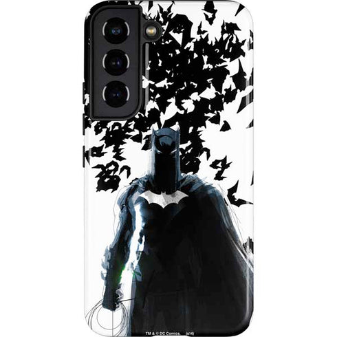 DC Comics Batman Holding batarang Art Galaxy S22 Pro Case