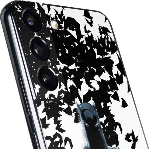 DC Comics Batman Holding batarang Art Galaxy S22 Skin