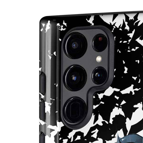 DC Comics Batman Holding batarang Art Galaxy S22 Ultra Pro Case