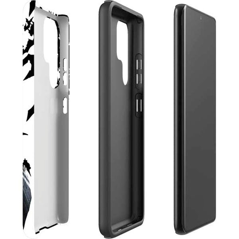 DC Comics Batman Holding batarang Art Galaxy S22 Ultra Pro Case