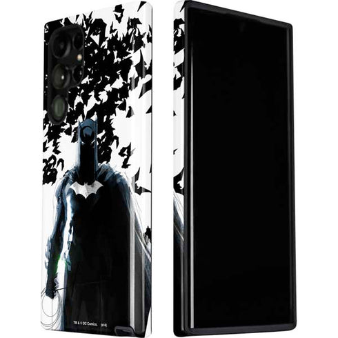 DC Comics Batman Holding batarang Art Galaxy S22 Ultra Pro Case
