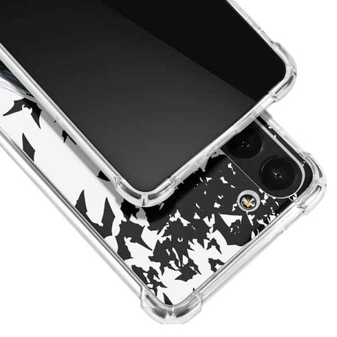 DC Comics Batman Holding batarang Art Galaxy S23 Clear Case