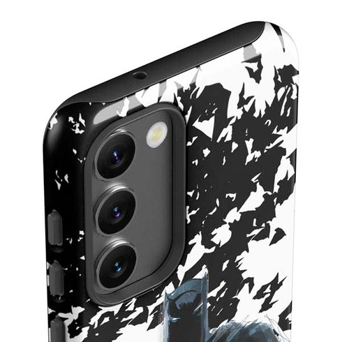 DC Comics Batman Holding batarang Art Galaxy S23 Plus Pro Case