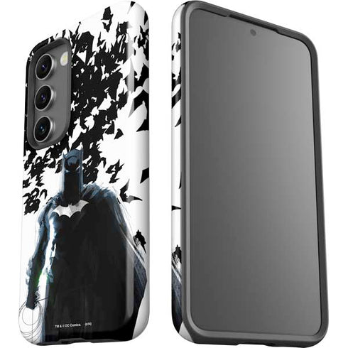 DC Comics Batman Holding batarang Art Galaxy S23 Pro Case