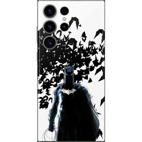 DC Comics Batman Holding batarang Art Galaxy S23 Ultra Skin
