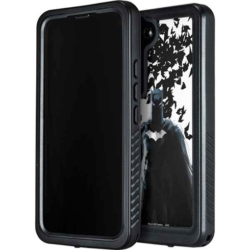 DC Comics Batman Holding batarang Art Galaxy S23 Waterproof Case