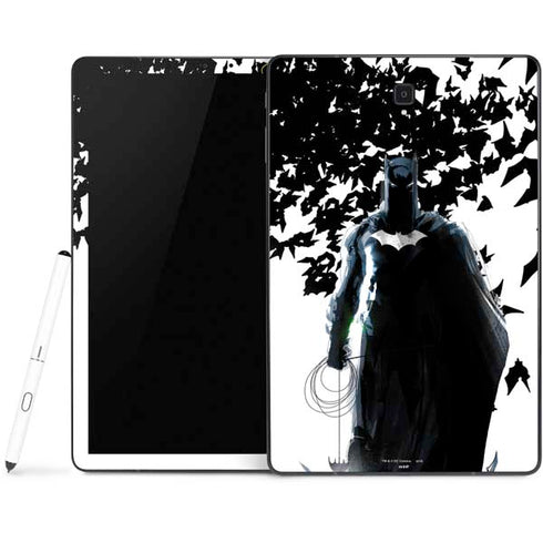 DC Comics Batman Holding batarang Art Samsung Galaxy Tab Skin