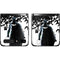 DC Comics Batman Holding batarang Art Galaxy Z Flip Skin