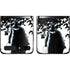 DC Comics Batman Holding batarang Art Galaxy Z Flip Skin