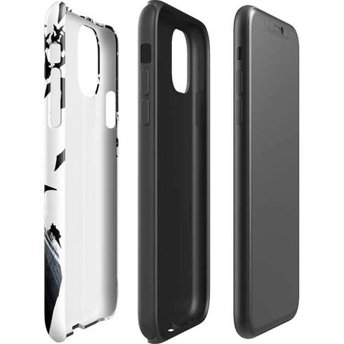 DC Comics Batman Holding batarang Art iPhone 11 Impact Case