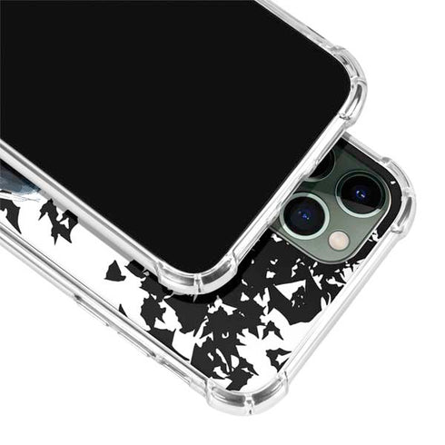 DC Comics Batman Holding batarang Art iPhone 11 Pro Max Clear Case