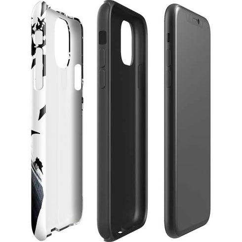 DC Comics Batman Holding batarang Art iPhone 11 Pro Max Impact Case