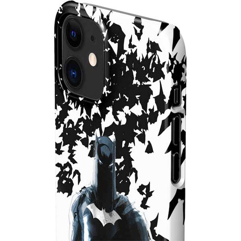 DC Comics Batman Holding batarang Art iPhone 12 Mini Lite Case