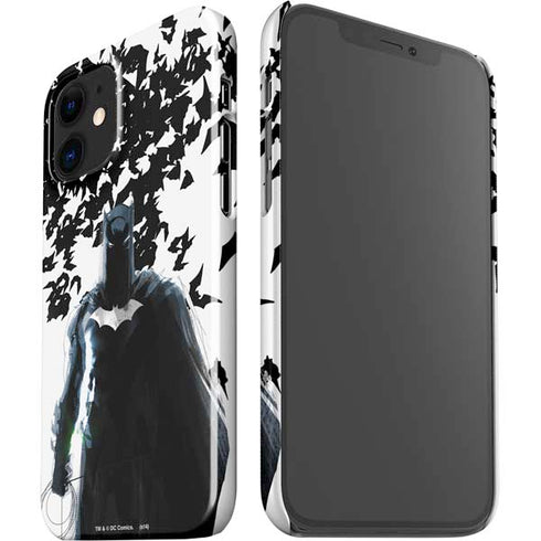 DC Comics Batman Holding batarang Art iPhone 12 Mini Lite Case