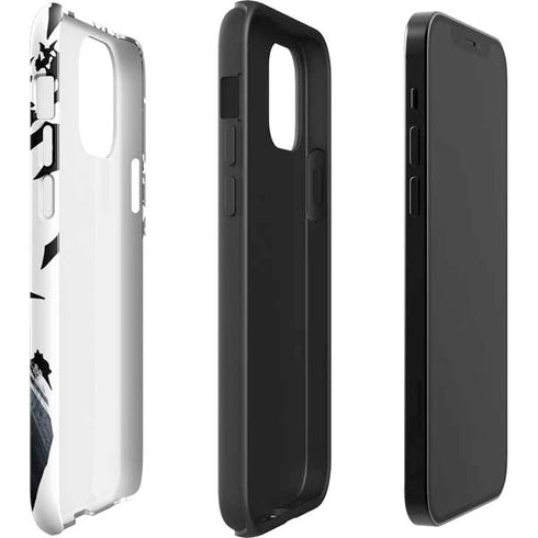 DC Comics Batman Holding batarang Art iPhone 12 Pro Impact Case
