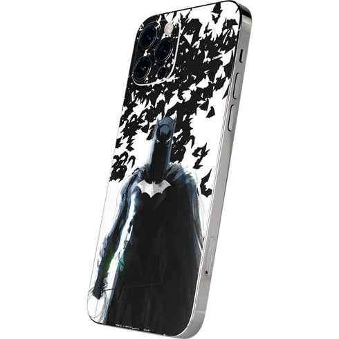 DC Comics Batman Holding batarang Art iPhone 12 Pro Max Skin