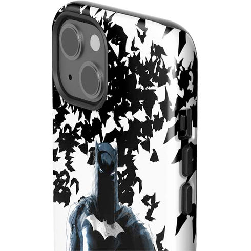 DC Comics Batman Holding batarang Art iPhone 13 Impact Case