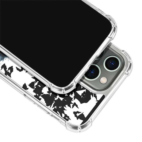 DC Comics Batman Holding batarang Art iPhone 13 Pro Max Clear Case