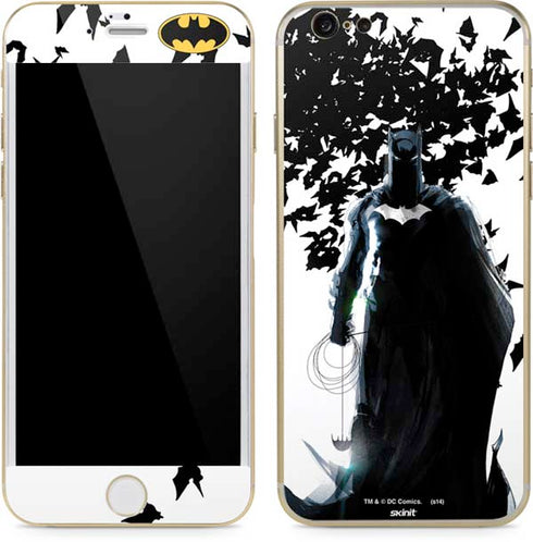 DC Comics Batman Holding batarang Art iPhone 6/6s Skin