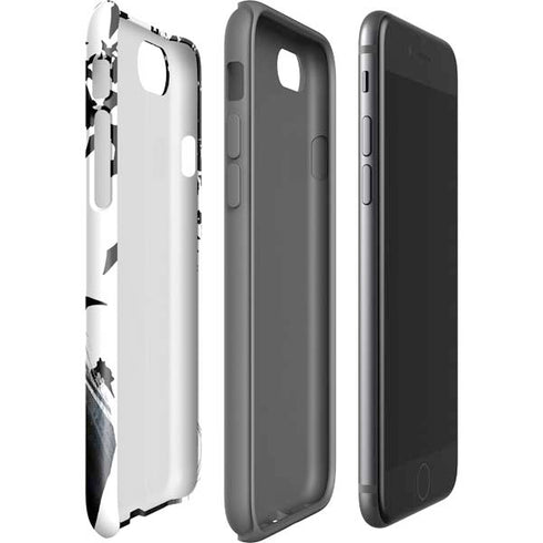 DC Comics Batman Holding batarang Art iPhone SE (2nd & 3rd Gen) Pro Case