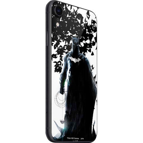 DC Comics Batman Holding batarang Art iPhone SE (2nd & 3rd Gen) Skin