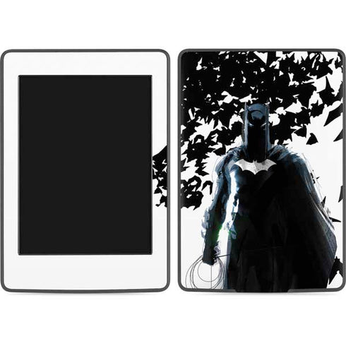 DC Comics Batman Holding batarang Art Amazon Kindle Skin
