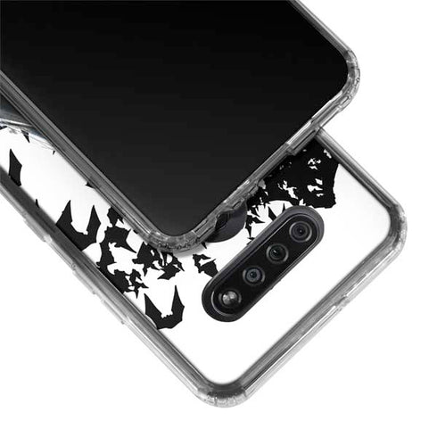 DC Comics Batman Holding batarang Art LG K51/Q51 Clear Case