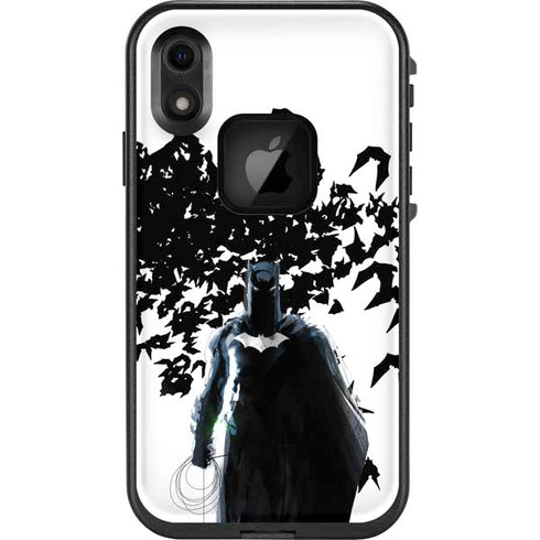 DC Comics Batman Holding batarang Art LifeProof Fre iPhone Skin