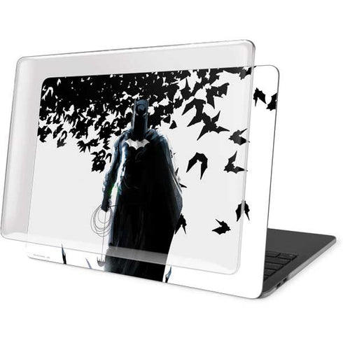 DC Comics Batman Holding batarang Art MacBook Pro 13in (2020) Case plus Skin