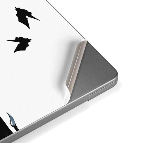 DC Comics Batman Holding batarang Art MacBook Pro 14in (2021-24) Skin