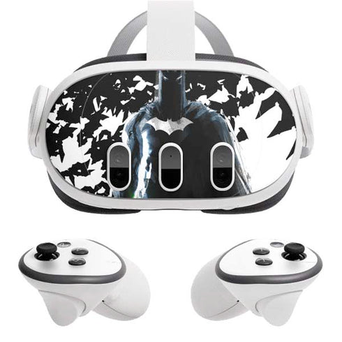 DC Comics Batman Holding batarang Art Meta Quest 3 Skin