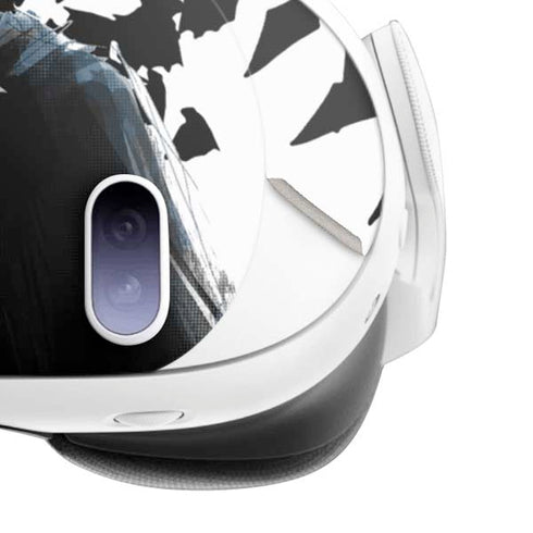 DC Comics Batman Holding batarang Art Meta Quest 3 Skin