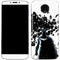 DC Comics Batman Holding batarang Art Moto E5 Plus Skin