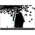 DC Comics Batman Holding batarang Art MSI GS65 Stealth Laptop Skin