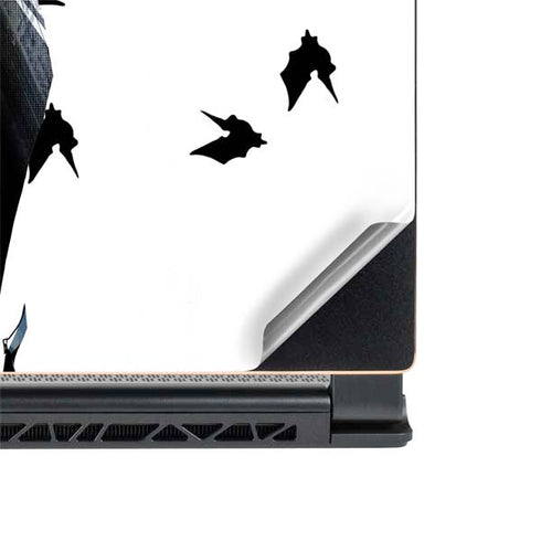 DC Comics Batman Holding batarang Art MSI GS65 Stealth Laptop Skin