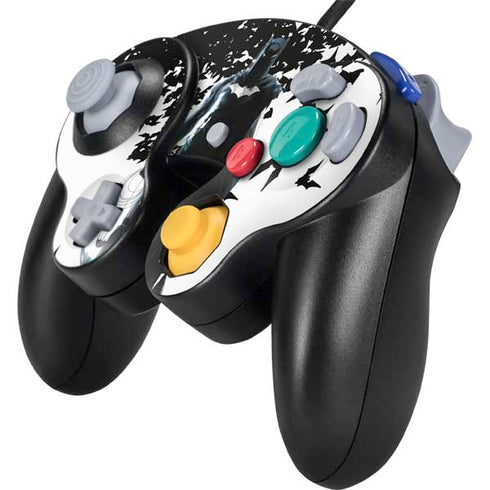 DC Comics Batman Holding batarang Art Nintendo GameCube Controller Skin
