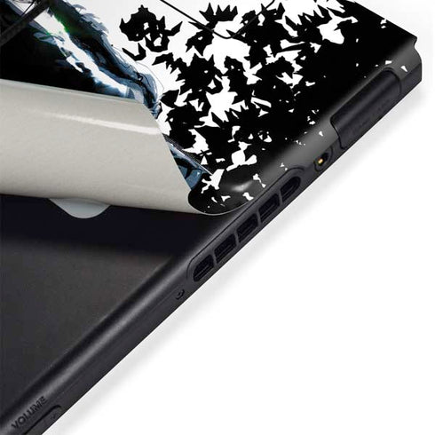 DC Comics Batman Holding batarang Art Nintendo Switch Bundle Skin