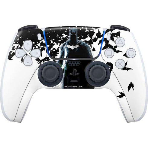 DC Comics Batman Holding batarang Art PS5 Controller Skin