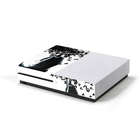 DC Comics Batman Holding batarang Art Xbox One S Console Skin