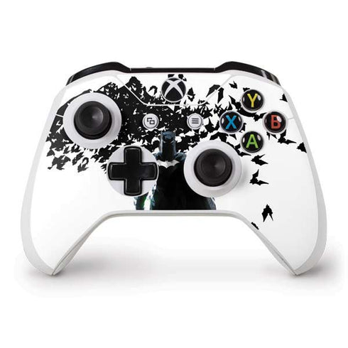 DC Comics Batman Holding batarang Art Xbox One S Controller Skin