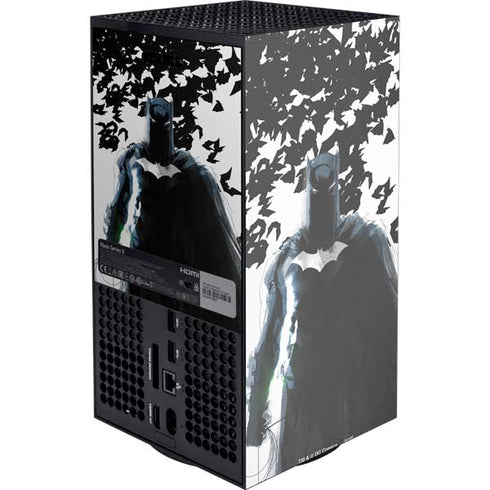 DC Comics Batman Holding batarang Art Xbox Series X Console Skin