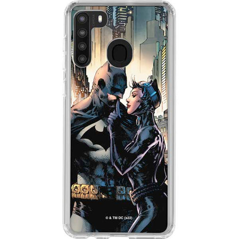 DC Comics Batman Hush 15th Anniversary Deluxe Edition Cover by Jim Lee Galaxy A21 Clear Case
