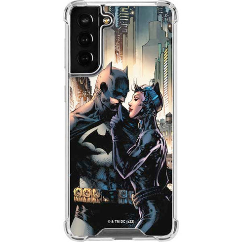 DC Comics Batman Hush 15th Anniversary Deluxe Edition Cover by Jim Lee Galaxy S21 FE Clear Case