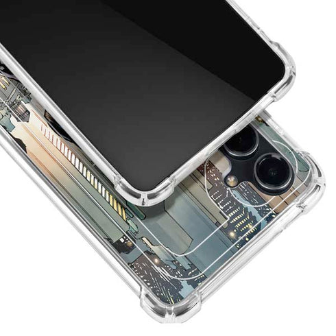 DC Comics Batman Hush 15th Anniversary Deluxe Edition Cover by Jim Lee Galaxy S23 FE Clear Case